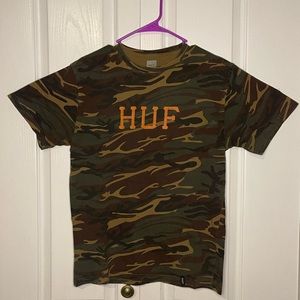 HUF Camo Tee